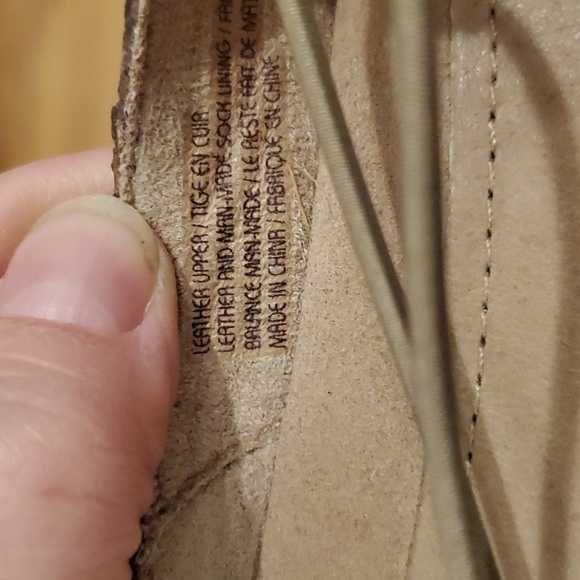 Beautiful Earth Washed Gold Leather Slip-On Flats - Picture 8 of 11